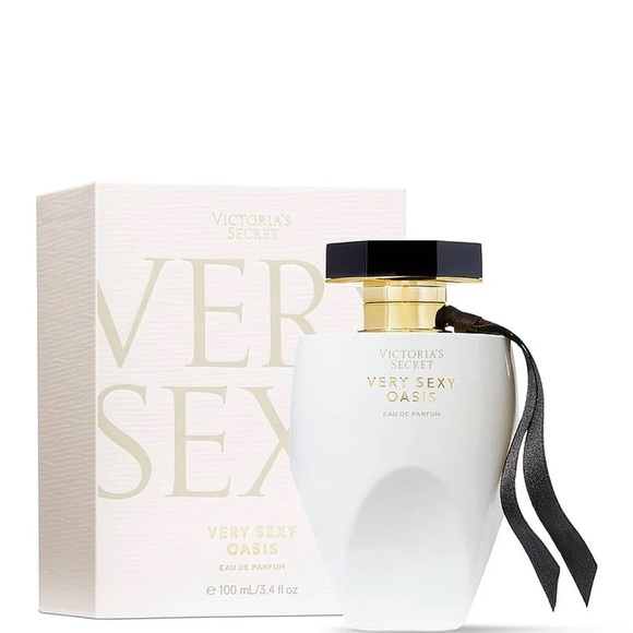 Victoria's Secret Other - Victoria's Secret White and Black Perfume Bottle Minimalist Design